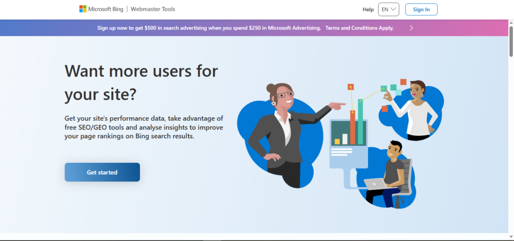 Bing Webmaster Tools